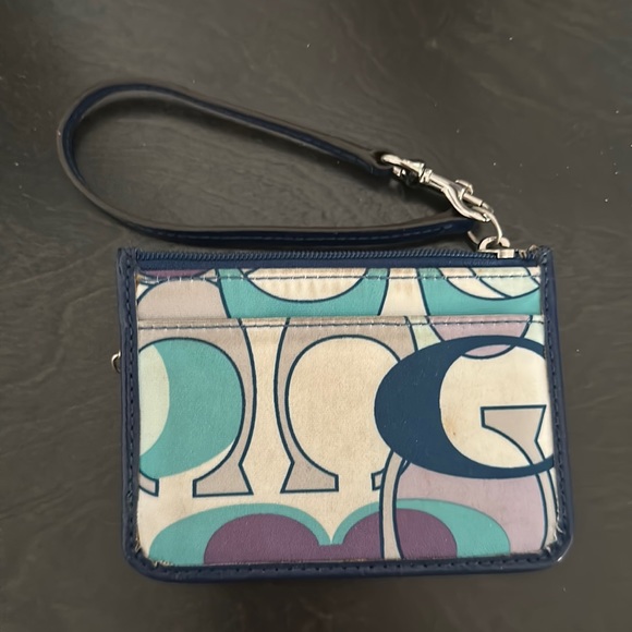 Coach Wristlet Small Wallet Coin Pouch - Picture 1 of 3